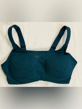 Nike Dri-Fit High Support Padded Sports Adjustable Straps Green Size 36DD